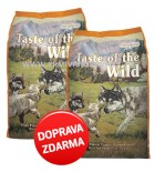 Taste of the Wild - High Praire Puppy 2 x 12,2 kg 