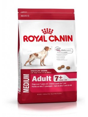 Royal Canin - Canine Medium Adult 7+ 15 kg