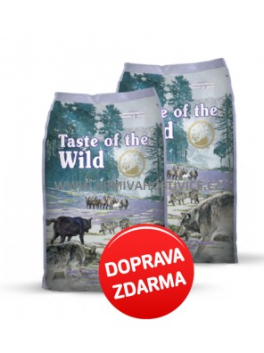 Taste of the Wild Sierra Mountain Canine 2 x 12,2 kg 