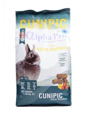 Cunipic Alpha Pro Rabbit Adult - králík dospělý 1,75 kg