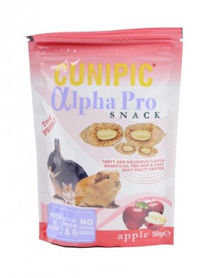 Cunipic Alpha Pro Snack Apple - jablko 50 g