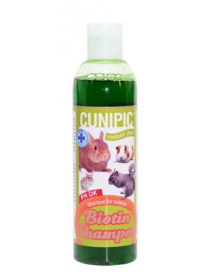 Šampón pro drobné savce Biotina Cunipic 250 ml