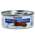 ONTARIO konzerva Chicken Pieces + Salmon - 95 g