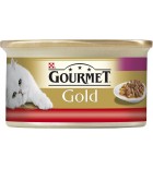 Gourmet Gold cat konz.-duš.a gril.k. hov. a kuře 85 g