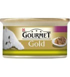 Gourmet Gold cat konz.-duš.a gril.k.králík a játra 85 g