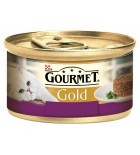 Gourmet Gold cat konz.-Savoury Cake jehně,fazolky 85 g