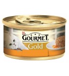 Gourmet Gold cat konz.-Savoury Cake kuře,mrkev 85 g