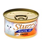 Konzerva STUZZY Cat Gold pstruh - 85 g