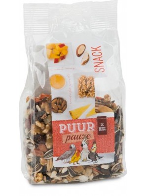 PUUR pauze pták - směs ořech+ovoce, stř.a v. pap. 200 g PUUR pauze pták - směs ořech+ovoce, stř.a v. pap. 200 g