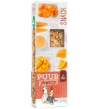 PUUR pauze pták - tyčinky stř. papoušek, ovoce, mango+meruňka 140 g