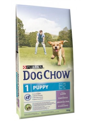 Purina Dog Chow Puppy Lamb+Rice 14 kg