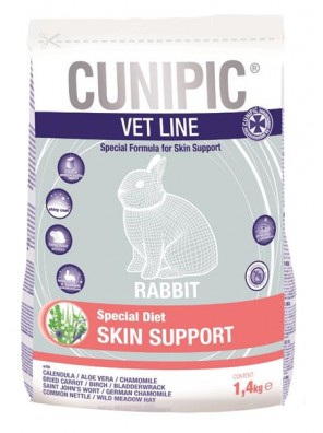 Cunipic VetLine Rabbit Skin support 1,4 kg