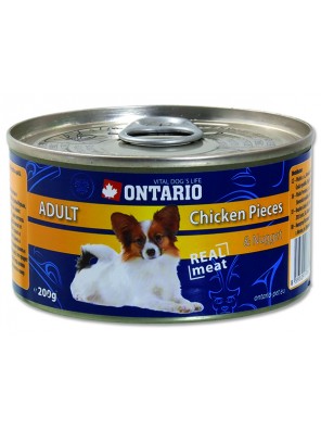 ONTARIO konzerva Chicken Pieces + Chicken Nugget - 200 g