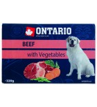 ONTARIO vanička Beef with vegetable - 320 g