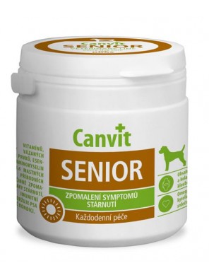 Canvit Senior pro psy ochucený tbl 100 g