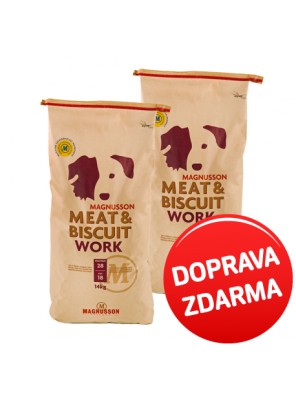 DVOJBALENÍ MAGNUSSONS Meat&Biscuit WORK 14kg