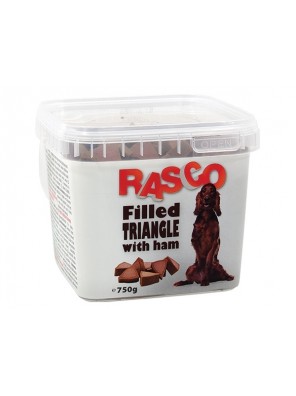 Pochoutka RASCO plněné trojúhelníčky se šunkou - 750 g