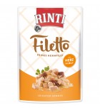 Kapsička RINTI Filetto kuře + kuřecí srdce v želé - 100 g