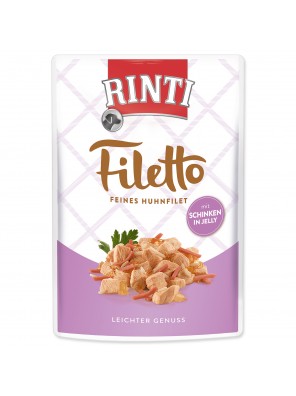 Kapsička RINTI Filetto kuře + šunka v želé - 100 g