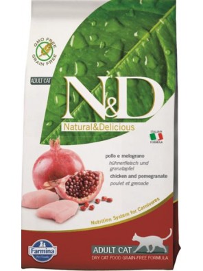 N&D PRIME CAT Adult Chicken & Pomegranate 1,5kg