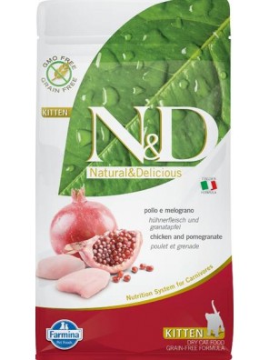 N&D PRIME CAT KITTEN Chicken & Pomegranate 1,5kg