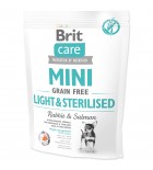BRIT Care Mini Grain Free Light & Sterilised - 400 g