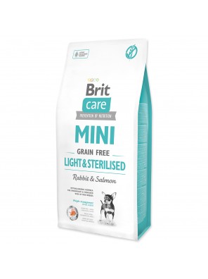 BRIT Care Mini Grain Free Light & Sterilised - 7 kg