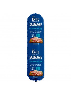 Salám BRIT Premium Dog Sausage Chicken & Lamb - 800 g