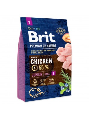 Brit Premium by Nature Dog Junior S 3 kg