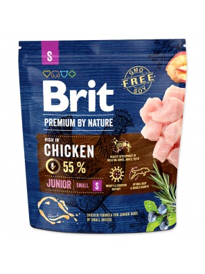 Brit Premium by Nature Dog Junior S 1 kg