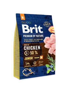 BRIT Premium by Nature Junior M - 3 kg