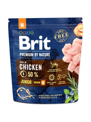 BRIT Premium by Nature Junior M - 1 kg