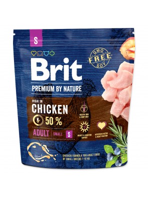 BRIT Premium by Nature Adult S - 1 kg