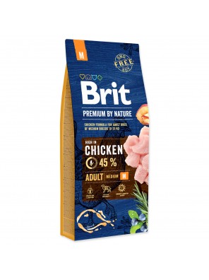 BRIT Premium by Nature Adult M - 15 kg