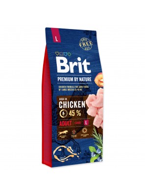 BRIT Premium by Nature Adult L - 15 kg