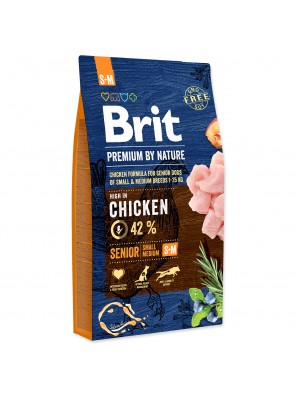 BRIT Premium by Nature Senior S+M - 8 kg