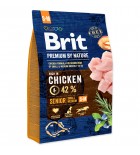 BRIT Premium by Nature Senior S+M - 3 kg