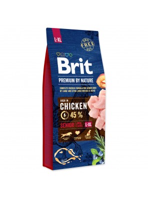 BRIT Premium by Nature Senior L+XL - 15 kg