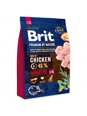 BRIT Premium by Nature Senior L+XL - 3 kg