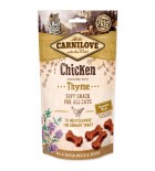 CARNILOVE Cat Semi Moist Snack Chicken enriched with Thyme - 50 g