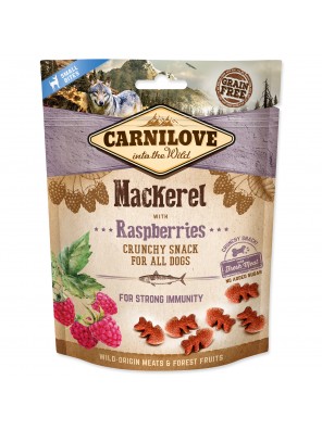 CARNILOVE Dog Crunchy Snack Mackerel with Raspberries with fresh meat - 200 g