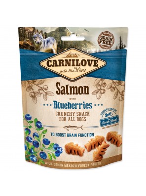 CARNILOVE Dog Crunchy Snack Salmon with Blueberries with fresh meat - 200 g
