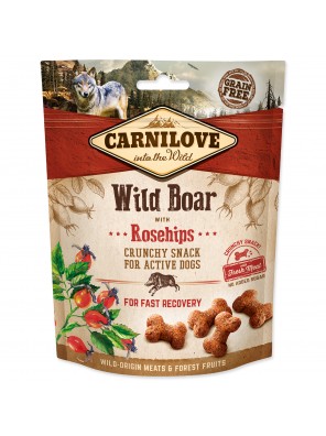 CARNILOVE Dog Crunchy Snack Wild Boar with Rosehips with fresh meat - 200 g