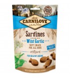 CARNILOVE Dog Semi Moist Snack Sardines enriched with Wild garlic - 200 g