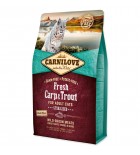 CARNILOVE Fresh Carp & Trout Sterilised for Adult cats - 2 kg