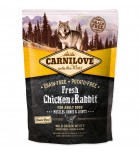 CARNILOVE Fresh Chicken & Rabbit Muscles, Bones & Joints for Adult dogs - 1.5 kg
