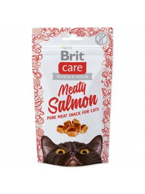 BRIT Care Cat Snack Meaty Salmon - 50 g