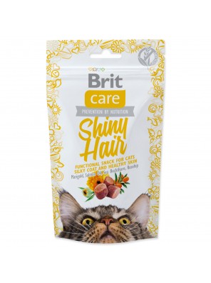 BRIT Care Cat Snack Shiny Hair - 50 g