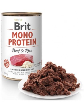 Brit Mono Protein konz. Beef & Brown Rice 400 g 