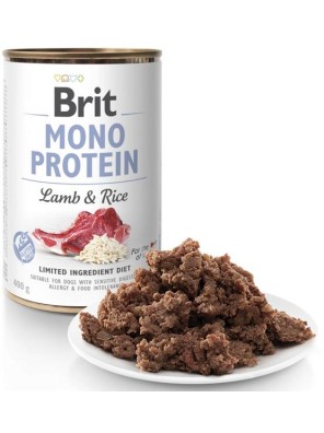 Brit Mono Protein konz. Lamb & Brown Rice 400 g 